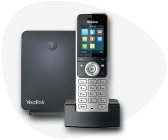 teléfono IP inalámbrico dect